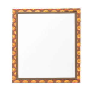 Halloween Pumpkins Notepad 5.5" x 6" - 40 Pages