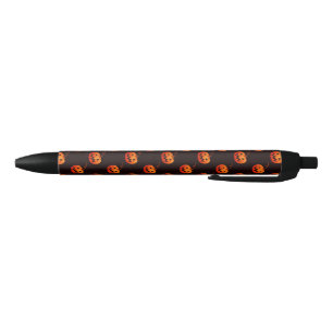 Halloween Pumpkins, Orange Pumpkins Trick Or Treat Black Ink Pen