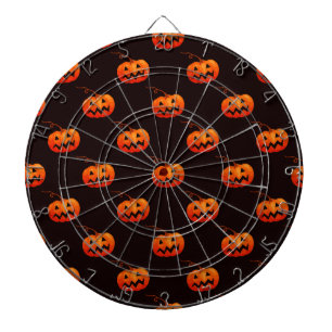 Halloween Pumpkins, Orange Pumpkins Trick Or Treat Dartboard