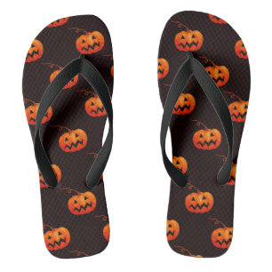 Halloween Pumpkins, Orange Pumpkins Trick Or Treat Thongs