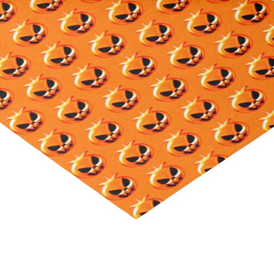 Halloween Pumpkins Orange Tissue Paper