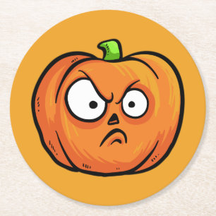 Halloween Pumpkins paper coasters 2