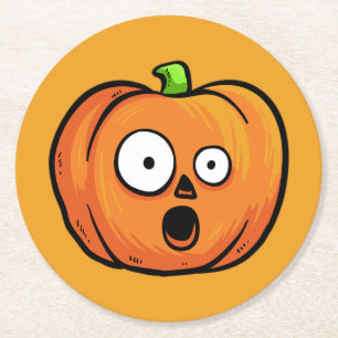 Halloween Pumpkins paper coasters 5