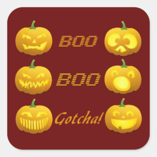 Halloween Pumpkins stickers