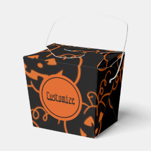 Halloween Pumpkins Take-Out Favour Box