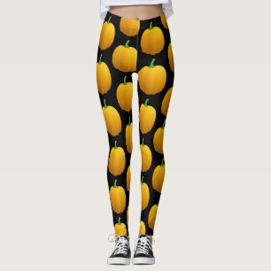 Halloween Pumpkins Thunder_Cove Leggings