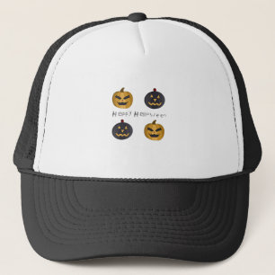 Halloween Pumpkins Trucker Hat
