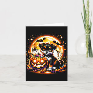 Halloween Puppy Dog T-Shirt5 Card