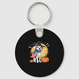 Halloween puppy key ring