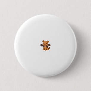 Halloween Puppy Love � Kawaii Dog Art Classic T-Sh 6 Cm Round Badge