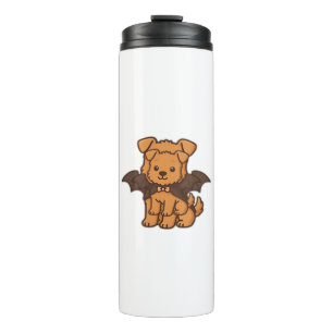 Halloween Puppy Love � Kawaii Dog Art Classic T-Sh Thermal Tumbler