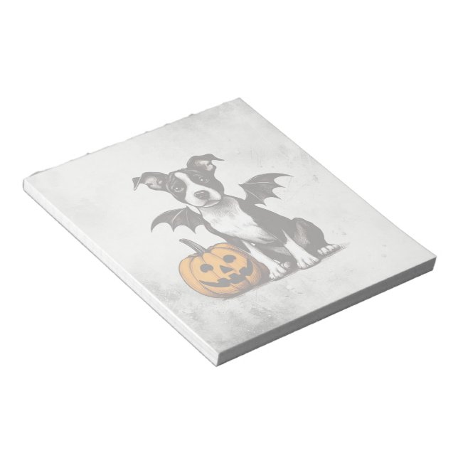 Halloween Puppy Notepad (Angled)