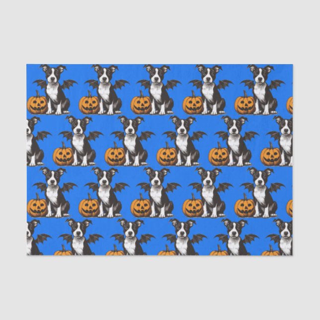 Halloween Puppy Tissue Paper (Front)
