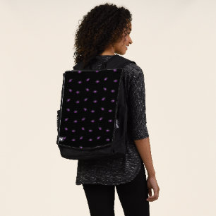 Halloween, Purple Eyes, Trick Or Treat, Boo Backpack