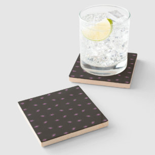 Halloween, Purple Eyes, Trick Or Treat, Boo Stone Coaster