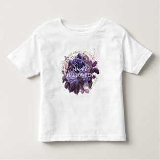 Halloween Purple Gothic Roses Toddler T-Shirt