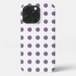 Halloween Purple Polka Dot Eyes iPhone 13 Pro Case