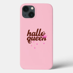 Halloween Queen, Halloqueen, Retro Halloween Art iPhone 13 Case