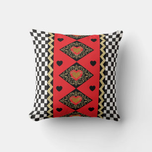 Halloween queen of hearts Women's  Cushion