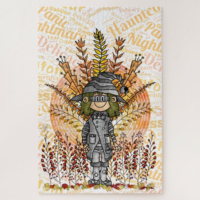 Halloween - Quinn Jigsaw Puzzle (Vertical)
