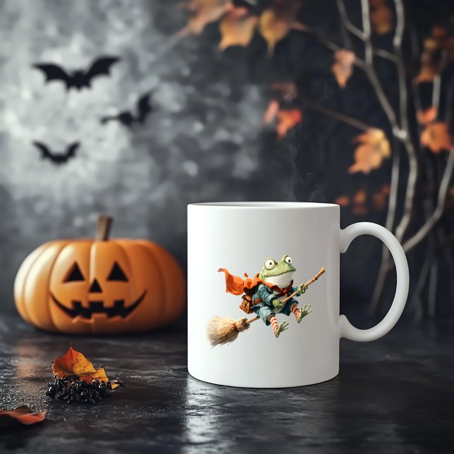 Halloween Quirky Frog Coffee Mug (Creator Uploaded)