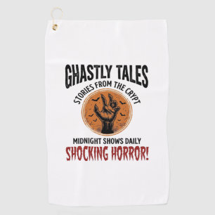 Halloween Quote Become Anything Scary Vintage_1 Golf Towel