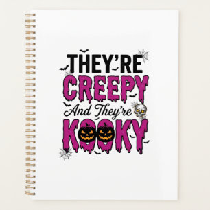 Halloween Quote Creepy Kooky Spooky Vintage_1 Planner