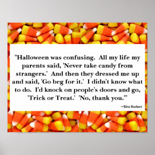 Halloween Quote Poster