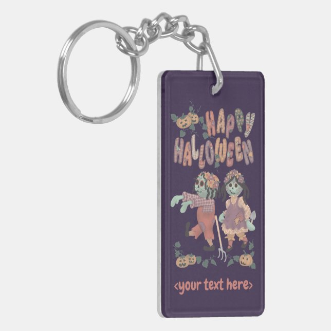Halloween Rag Doll Zombies (3) - Key Ring (Front Left)