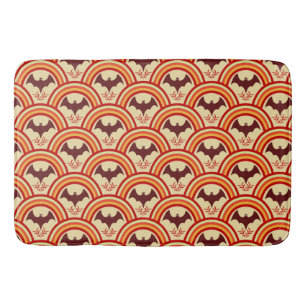 Halloween Rainbow Bath Mat