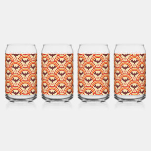 Halloween Rainbow Can Glass