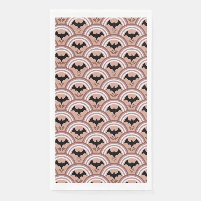 Halloween Rainbow Napkin (Front)