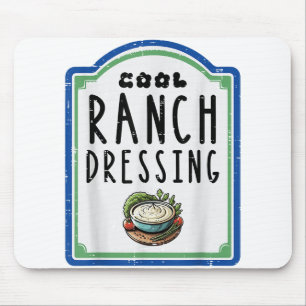 Halloween Ranch Dressing Funny Food Costume Men Wo Mouse Pad
