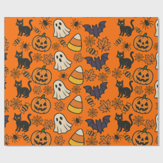 Halloween rapping paper