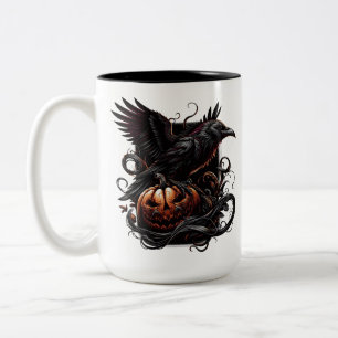 Halloween Raven Coffee Mug