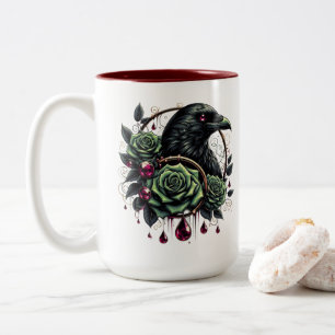 Halloween Raven Coffee Mug