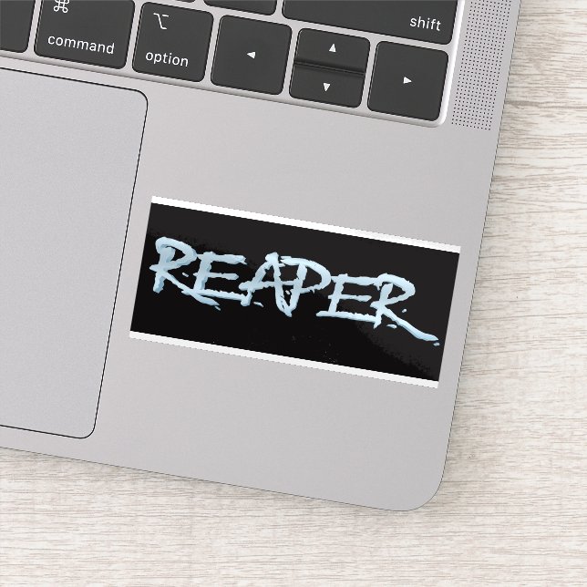 Halloween reaper sticker (Detail)