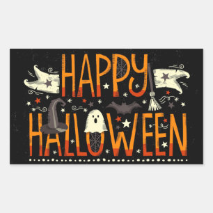 Halloween Rectangular Sticker