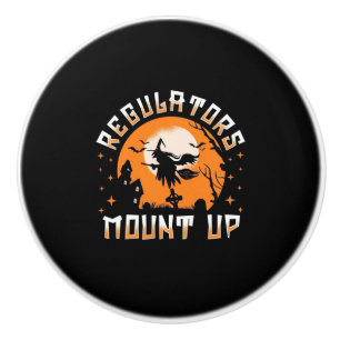 Halloween Regulators Mount Up Ceramic Knob