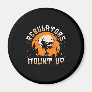 Halloween Regulators Mount Up Magnet