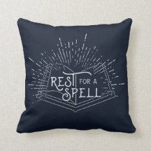 Halloween Rest for a Spell | Pillow