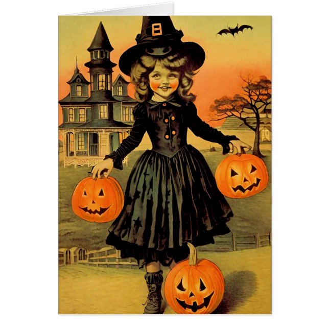 Halloween Retro Witch (Front)