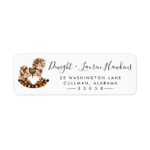 Halloween Return Address Label