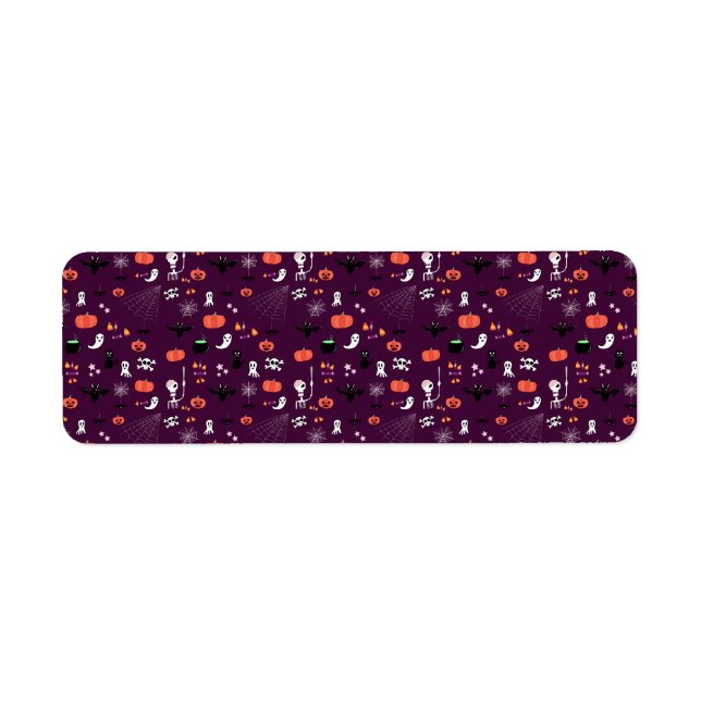 Halloween Return Address Label (Front)