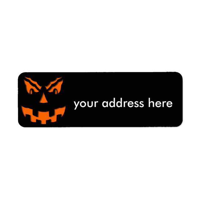 Halloween Return Address Label (Front)