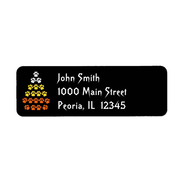 Halloween Return Address Labels (Front)