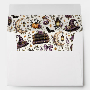 Halloween Return Address on Back Flap Envelope