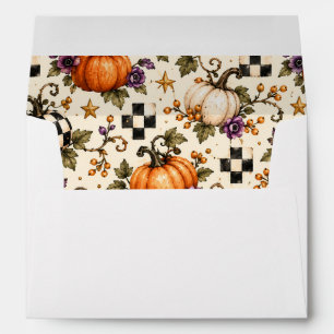 Halloween Return Address on Back Flap Envelope