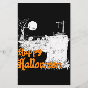 Halloween RIP Stationery