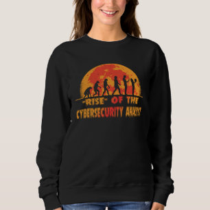 Halloween Rise of the Cybersecurity Analyst Job Co Sweatshirt